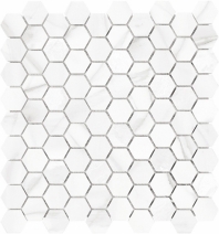 Anatolia Marble 1x1 Hexagon Polished Bianco Lara AC76-450