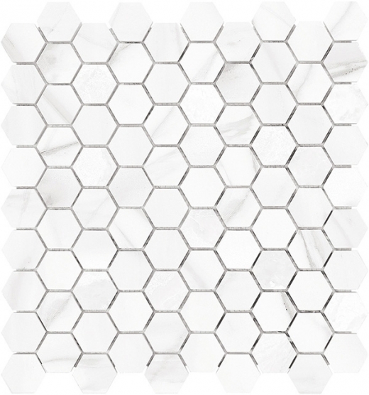 Anatolia Marble 1x1 Hexagon Polished Bianco Lara AC76-450