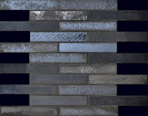 Milstone Lava Maskali 1x6 Interlocking Mosaic Tile ML981202515