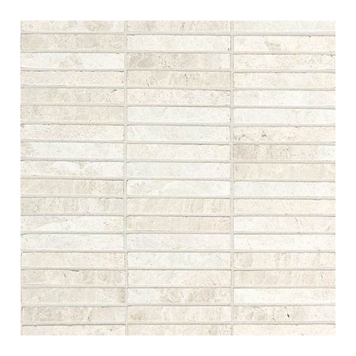 Marble White Cliffs Straight Joint Polished Mosaic M105