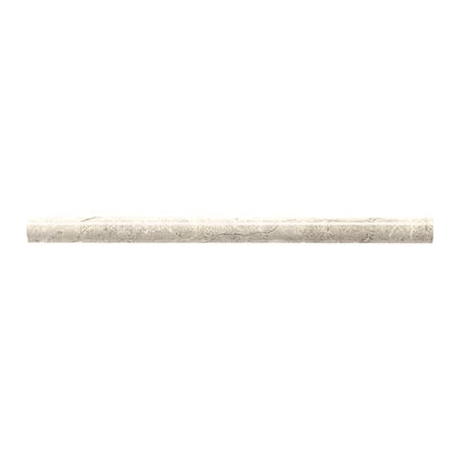 Limestone Arctic Gray 3/4x12 Classic Pencil Rail Polished L757