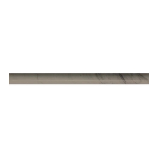 Marble Silver Screen Polished Pencil Rail M744