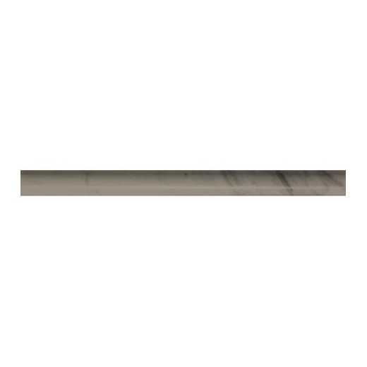 Marble Silver Screen Honed Pencil Rail M744