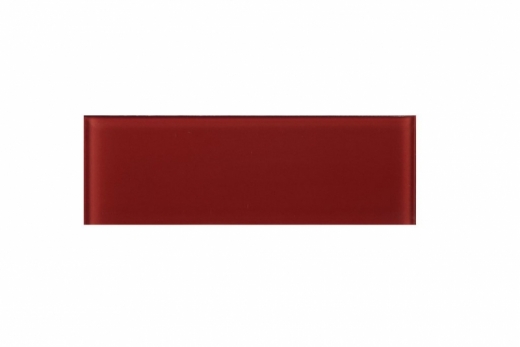 Ruby Red Glass 4x12 Subway Tile JCSB8