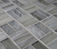 Homespun Polwarth Tweed Glass Mosaic Tile AM-HS-T-PL