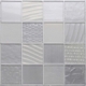 Montage Silver Salts 3 x 3 Glass Mosaic Tile AM-MT-SS