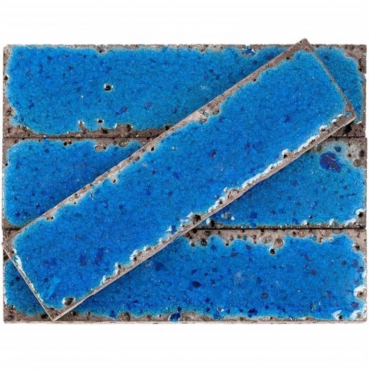 Bahari Brick Adriatic 3x12 Subway Lava Stone Tile