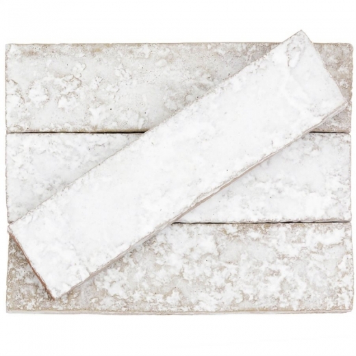 Soho Studio KAYKKNLMTWHT- Matte White 2x8 Clay Subway Tile
