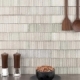 Kayoki Upland Matte White 2x9 Clay Subway Tile