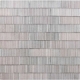 Kayoki Upland Polished White 2x9 Clay Subway Tile