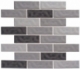 Harmony Series Vintage Gray Brick Interlocking Tile