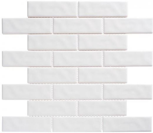 Harmony Series White Rock Brick Interlocking Tile