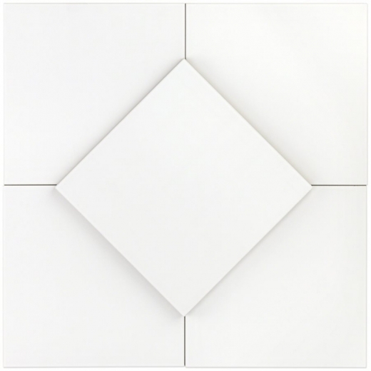 Hampton Floor White 8x8 Moroccan Tile TLHRGHMPFLWT8X8