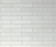 Daltile RV05 Revalia Ripple White 2x8 Subway Ceramic Tile