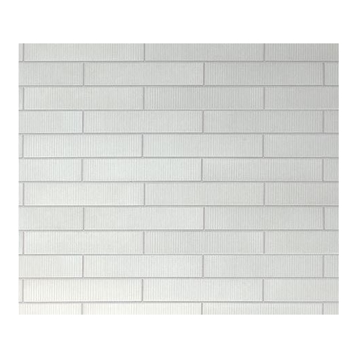 Daltile RV05 Revalia Ripple White 2x8 Subway Ceramic Tile