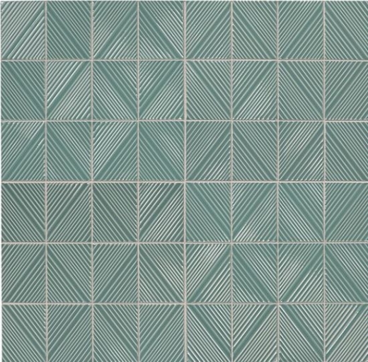 Daltile RV20 Revalia Structural Sage Green Stacked Ceramic Tile