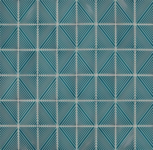 daltile rv21 revalia structural brilliant blue stacked ceramic tile