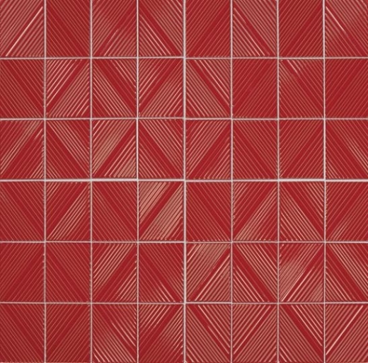 Daltile RV23 Revalia Structural Red Stacked Ceramic Tile