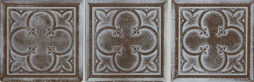 Daltile VM03 Vintage Metals Decorative Whitewash Classic Bronze Tile
