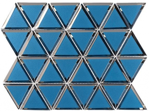 Pinwheel Series Pompeii Blue Hexagon Tile PWL812