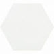 Aries 2.0 Blanco 8" Hexagon Tile TLKRARS2BLNC