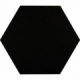 Aries 2.0 Nero 8" Hexagon Tile TLKRARS2NERO