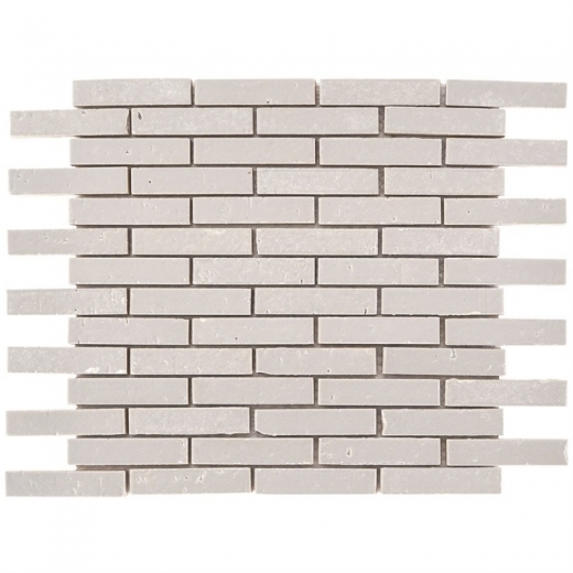 Downtown Brick Cement 1/2x3 Interlocking Tile DWTNBRKCEMT