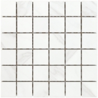 Everyday Marble Bianco Matte 2x2 Mosaic Tile TLEVYMRBNC2X2M