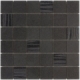 Sia Graphite 2x2 Mosaic Tile TLIBSIAGP2X2