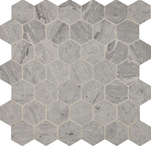 Fonte Heather Harbor Hexagon Mosaic Tile