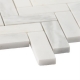 Asian Statuary Herringbone 1x3 Marble Tile HER1X3AST