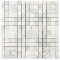 Soho Studio Asian Statuary Series 3/4 x 3/4 Squares Polished Marble Tile