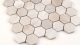 MSI Stone Honey Comb 2" Hexagon Mosaic Backsplash SMOT-HONCOM-2HEX
