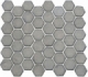 Greenwich Downtown Fervor Gray Hexagon Tile GR886