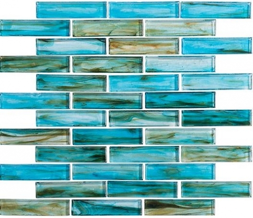 Oyster Cove Inspiration Teal Blue Interlocking Tile OTC1202