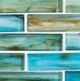 Oyster Cove Inspiration Teal Blue Interlocking Tile OTC1202