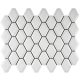 3D Diamond White Porcelain Mosaic Tile JBTPM7
