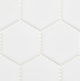 Freedom Avenue Liberty Pure 2" Hexagon Tile FDM1825