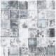 Jullian Murano Nebula Light 2x2 Gray Glass Tile JLM3104