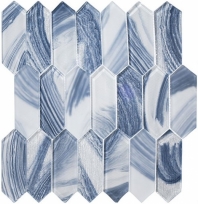 Circa Parthenon Adrianne Skye Blue Picket Tile CPN9104