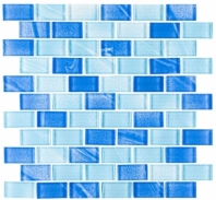 Genesis Peri Sea 1x5 Blue Subway Tile GES5104