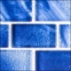 Genesis Smalt Royale 1x7 Blue Subway Tile GES5106