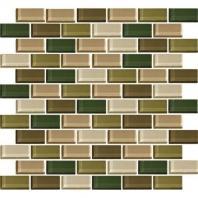 Color Wave Tile Rain Forest 2 x 1 Brick-Joint CW25