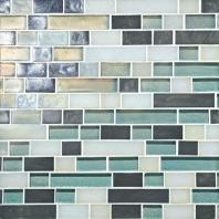 Glass Horizons Tile Atlantic Blend Random Linear Mosaic GH11