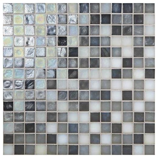 Glass Horizons Tile Arctic Blend Mosaic GH15