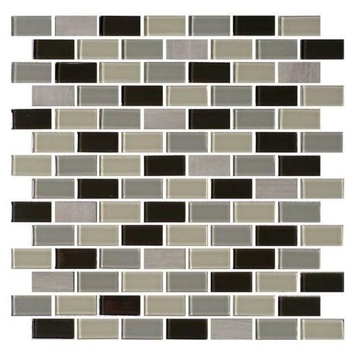 Mosaic Traditions Tile Evening Sky 3/4 x 1 1/2 Brick-Joint Mosaic BP97
