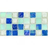 Egyptian Glass Tile Blue Pearl Mix EG34