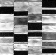 Citta Series Silver Lava Mosaic Tile
