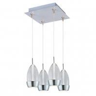 Luxe 4-Light LED RapidJack Pendant and Canopy-E94752-91SN