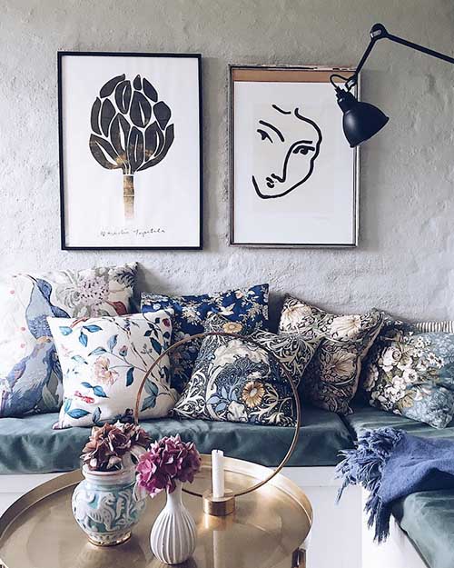 home-decor-decorative-pillows-floral-prints-gold